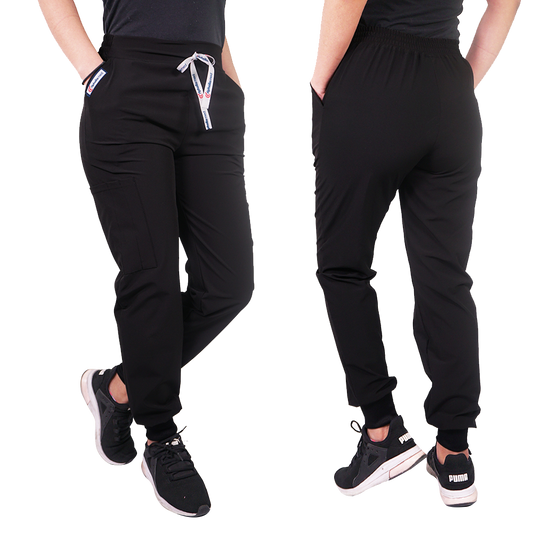 Jogger Antifluidos Negro Unisex