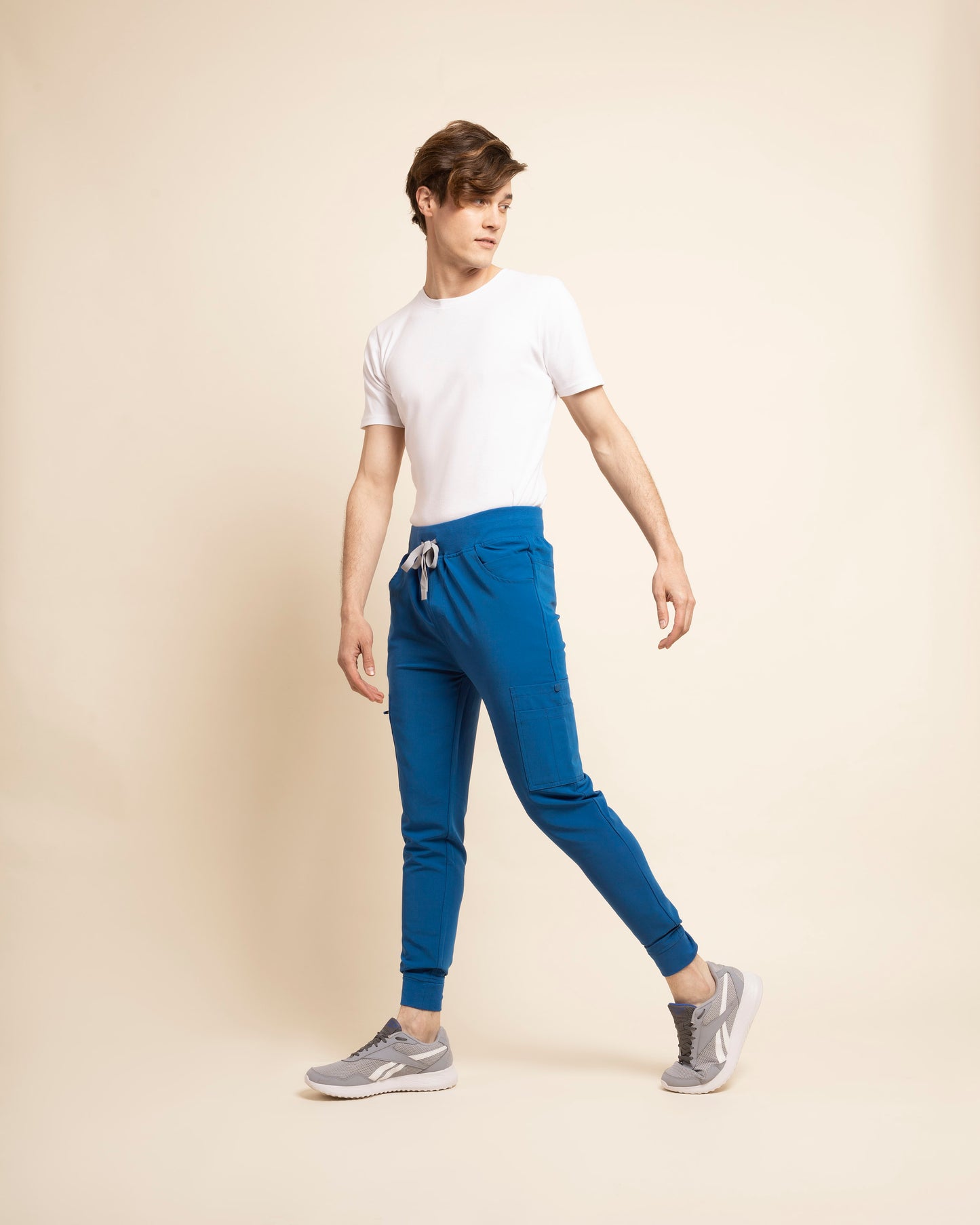 JOGGER HOMBRE ACTIVE AZUL REY