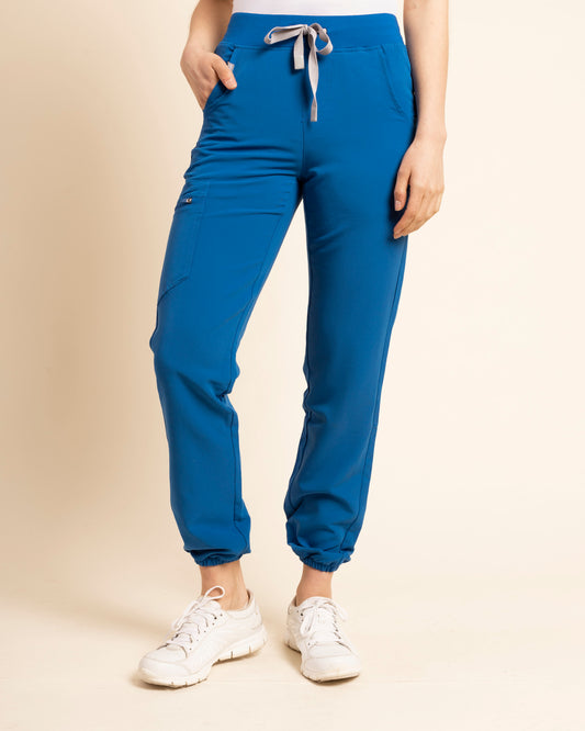 JOGGER MUJER ACTIVE AZUL REY