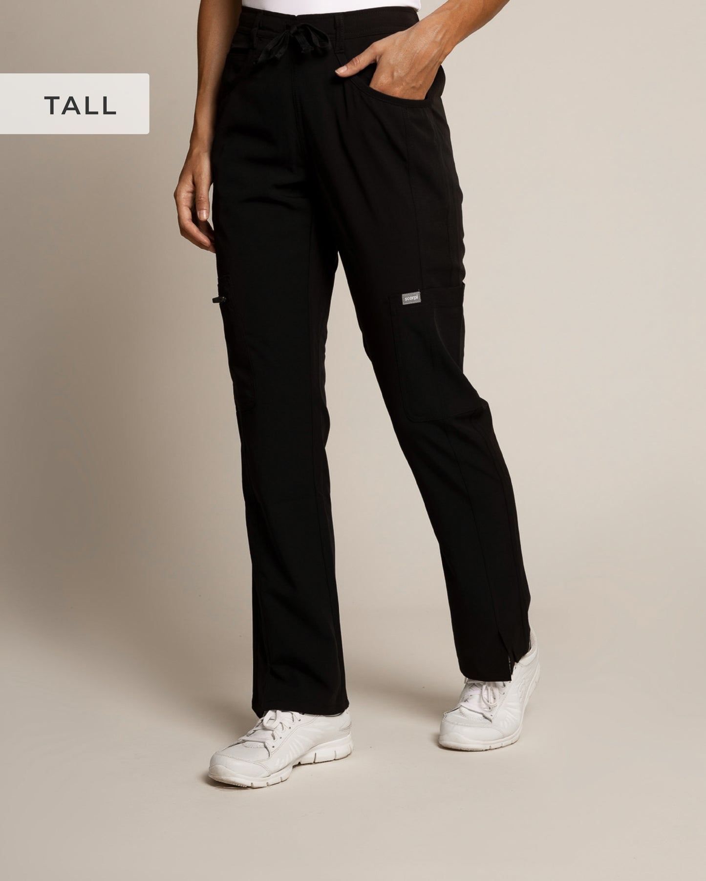 PANTALÓN MUJER COMFORT TALL NEGRO