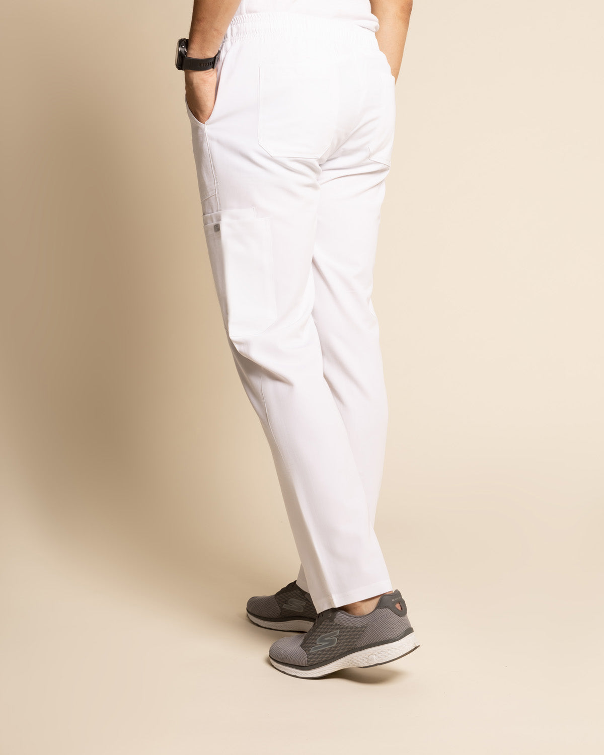 PANTALÓN HOMBRE COMFORT BLANCO