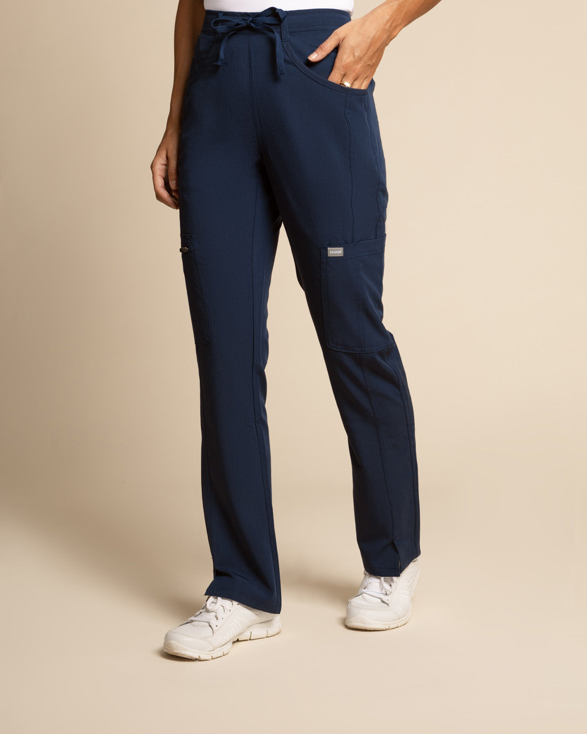 PANTALÓN MUJER COMFORT MARINO