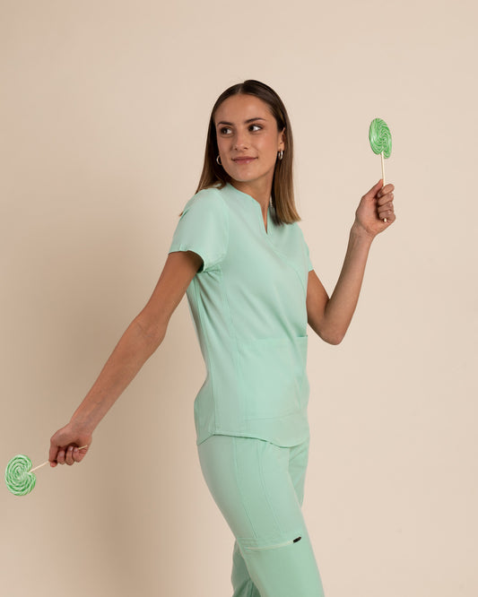 TOP MUJER COMFORT MENTA