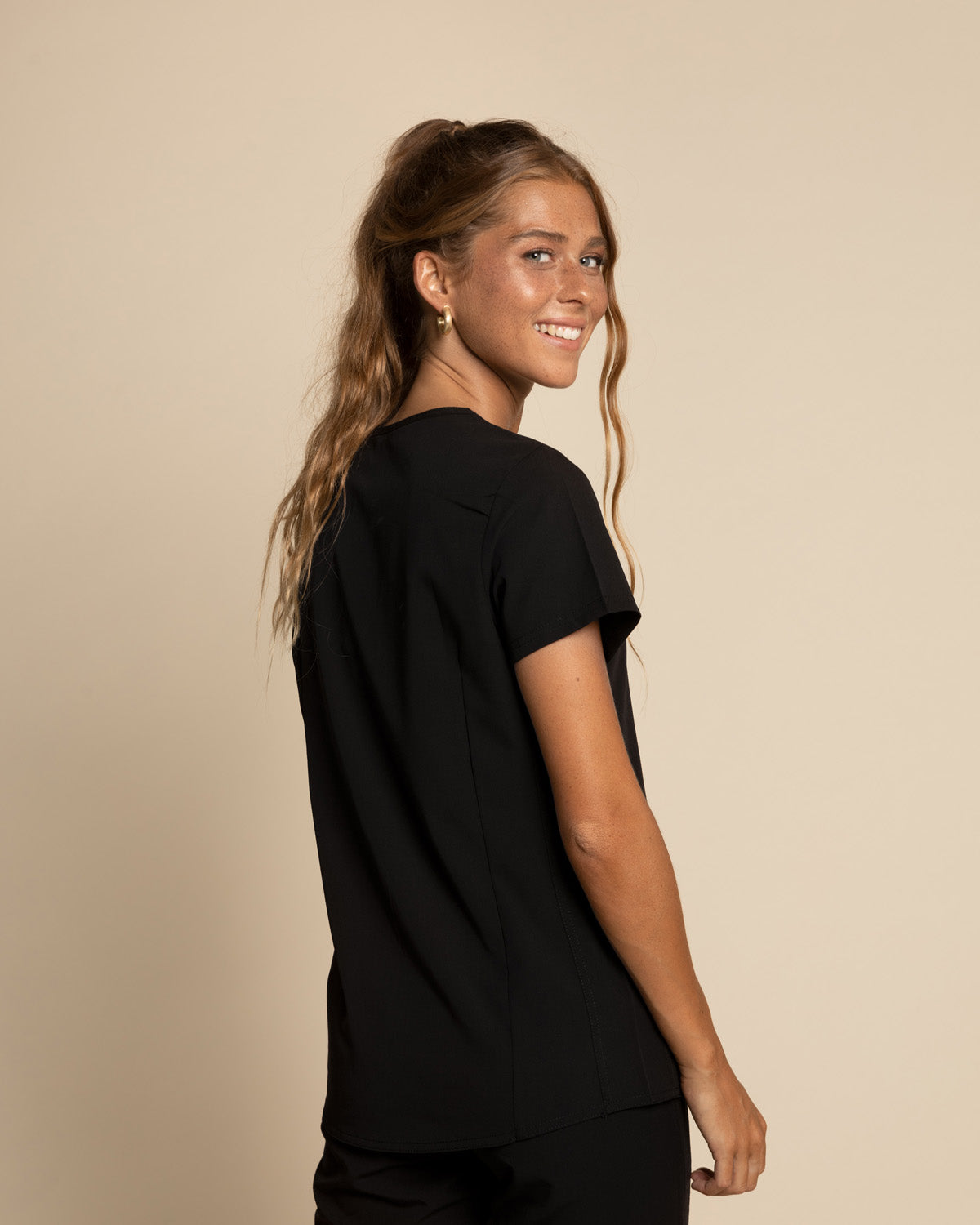 TOP MUJER COMFORT NEGRO