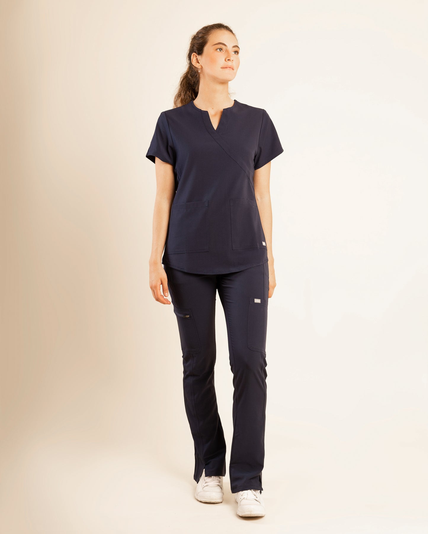 PANTALÓN MUJER COMFORT TALL MARINO