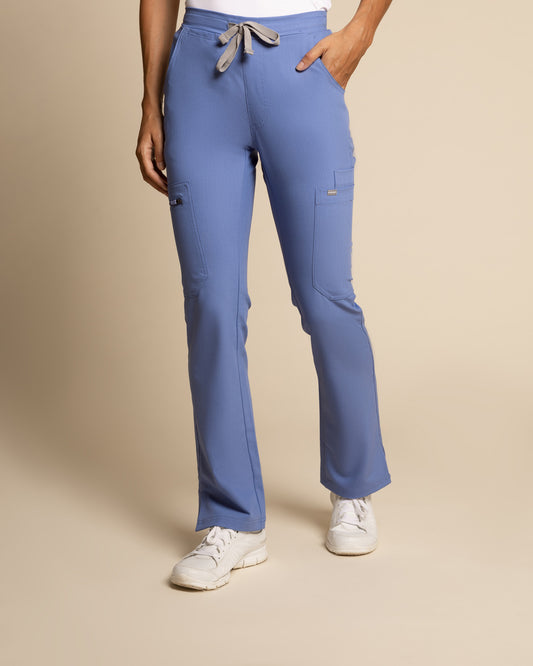 PANTALON MUJER DROP FENCE CELESTE