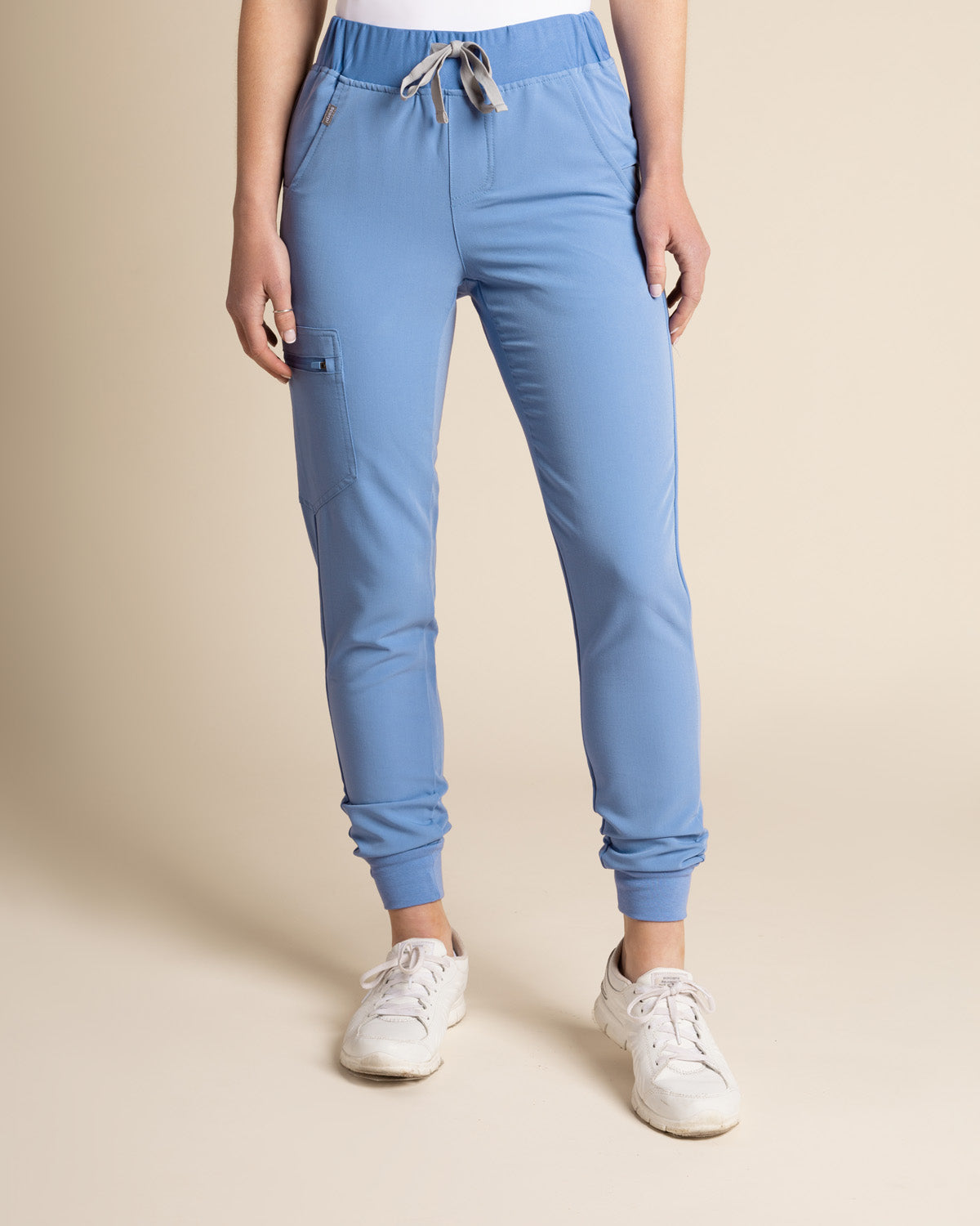 PANTALON JOGGER MUJER CELESTE