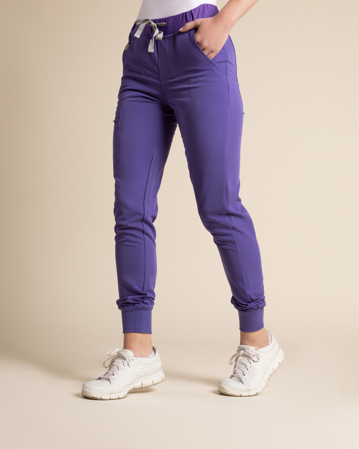 PANTALON JOGGER MUJER MORADO