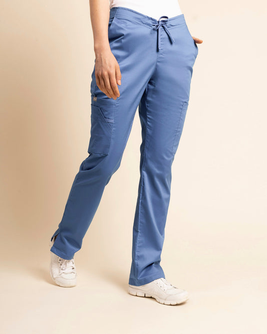 PANTALON MUJER WORK CELESTE