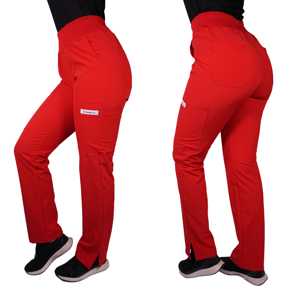 Pantalón Antifluidos Rojo