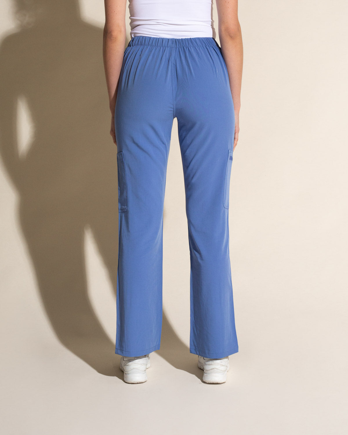 PANTALON MUJER COMFORT CELESTE