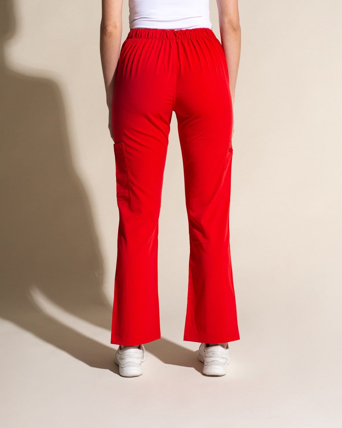 PANTALÓN MUJER COMFORT ROJO