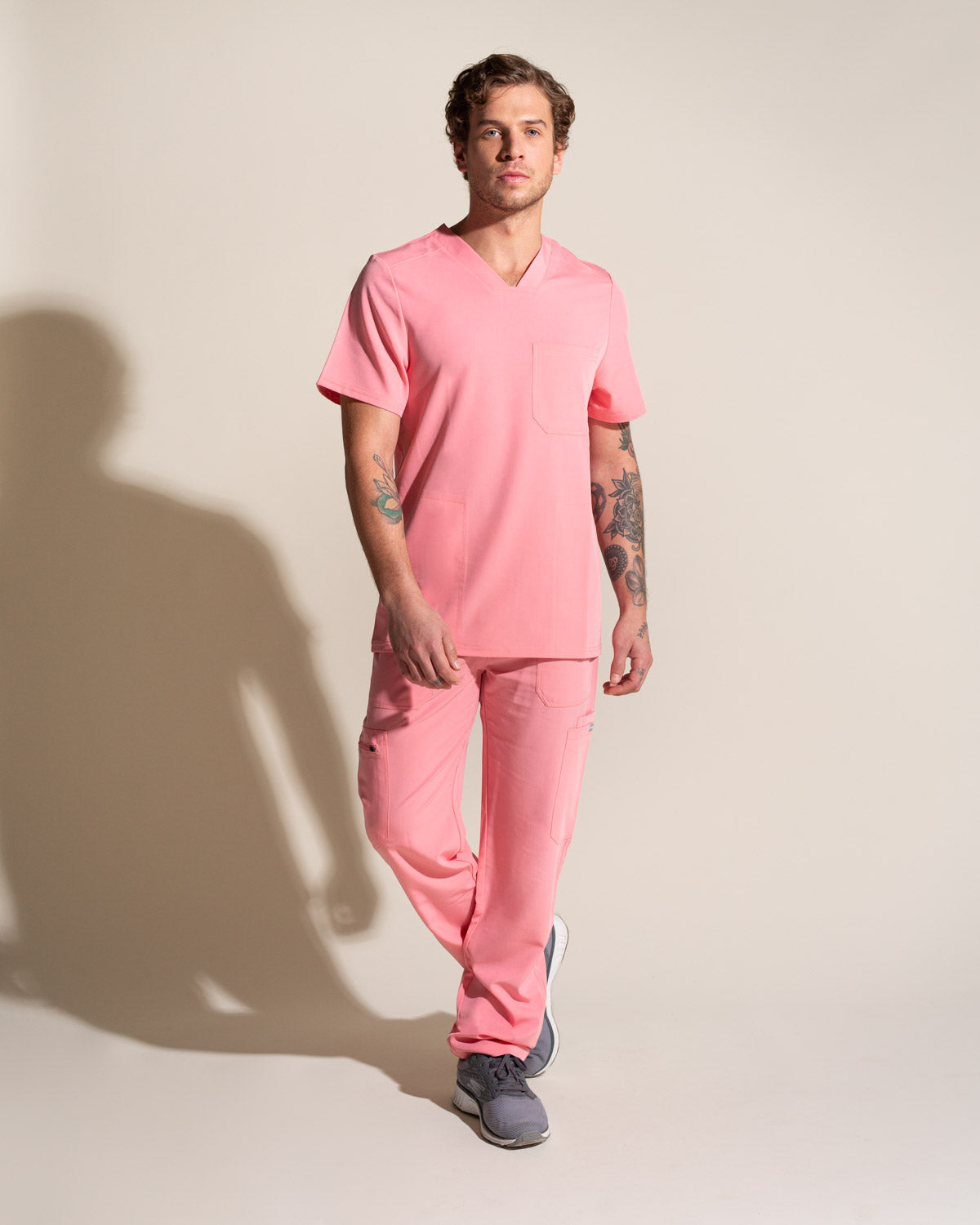 TOP HOMBRE COMFORT CORAL