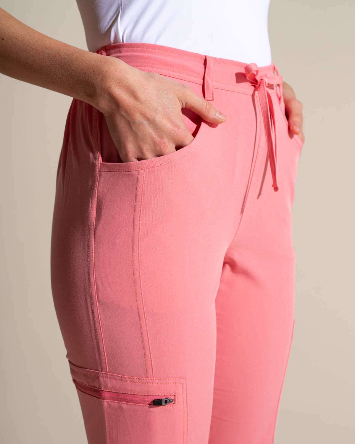 PANTALON MUJER COMFORT CORAL