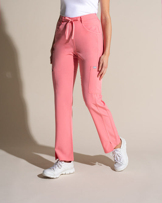 PANTALON MUJER COMFORT CORAL