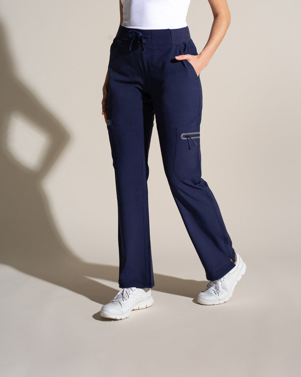 PANTALÓN MUJER SPORT STRETCH MARINO