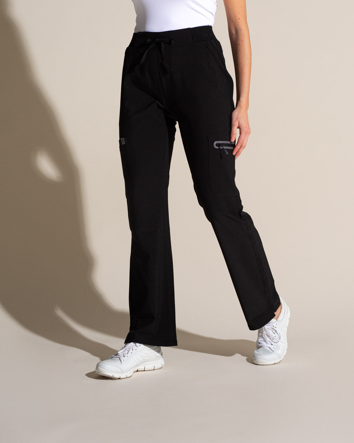 PANTALÓN MUJER SPORT STRETCH NEGRO