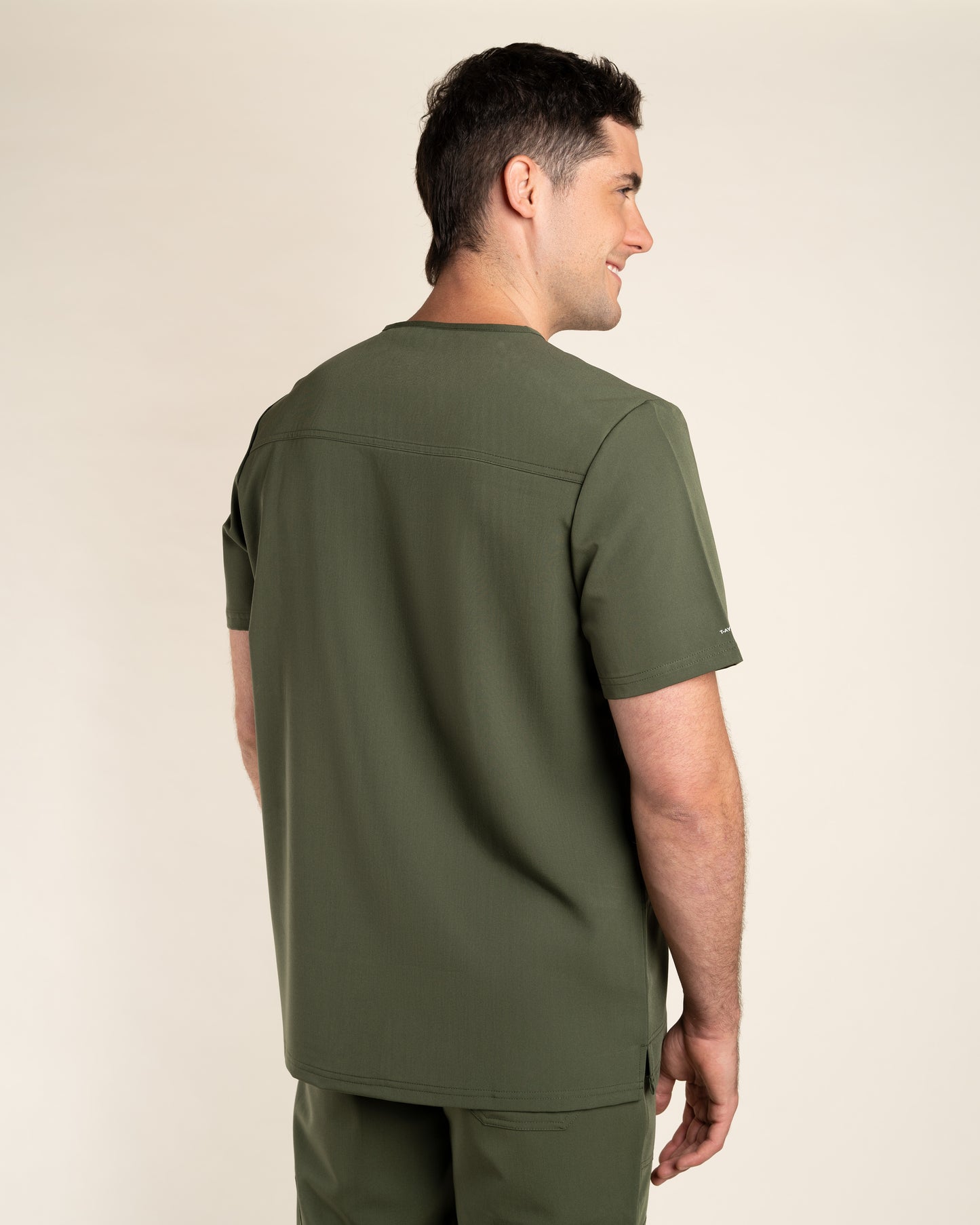 TOP HOMBRE AQUA MILITARY