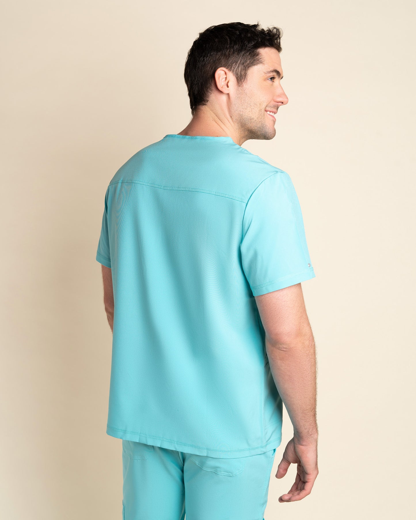 TOP HOMBRE SPORT STRETCH TURQUESA