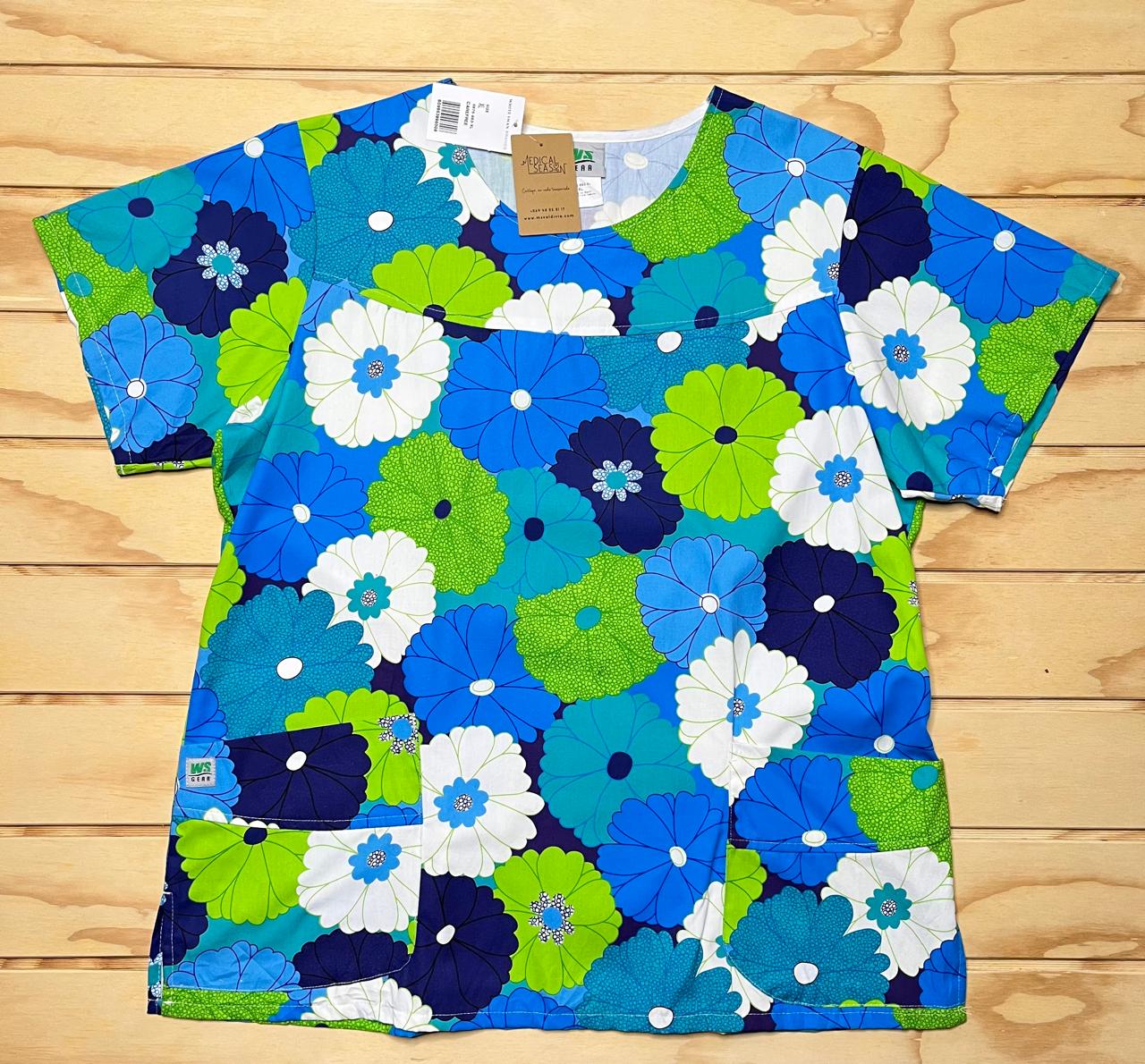 Top "Flowers" Talla XL