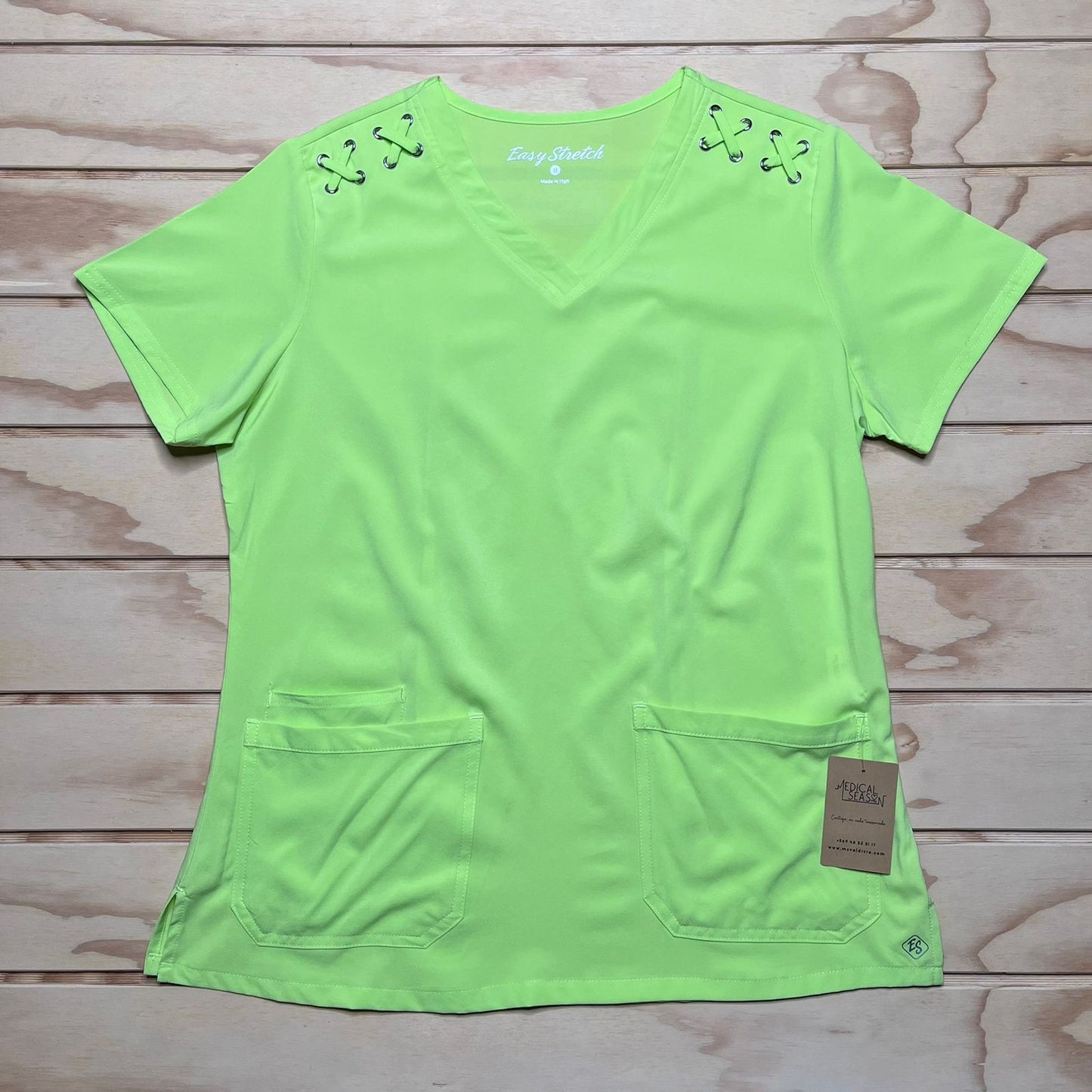 Top Verde Limón  Talla M