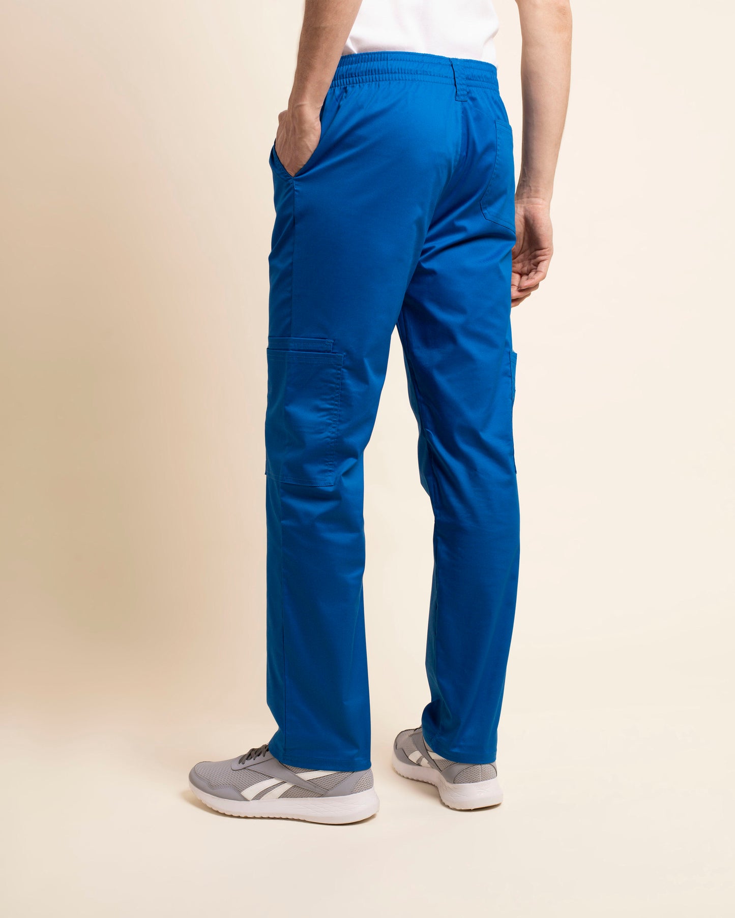 PANTALÓN HOMBRE WORK AZUL REY