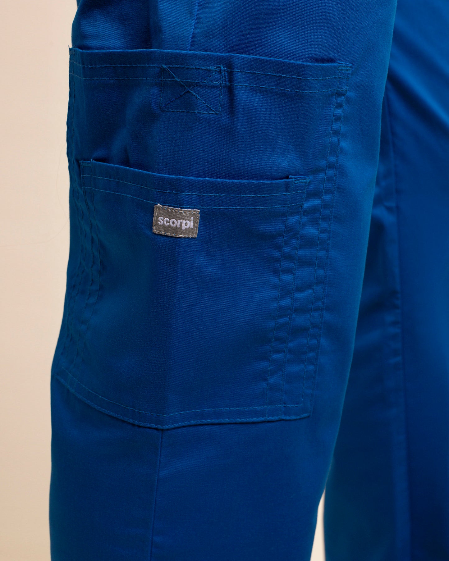 PANTALÓN HOMBRE WORK AZUL REY