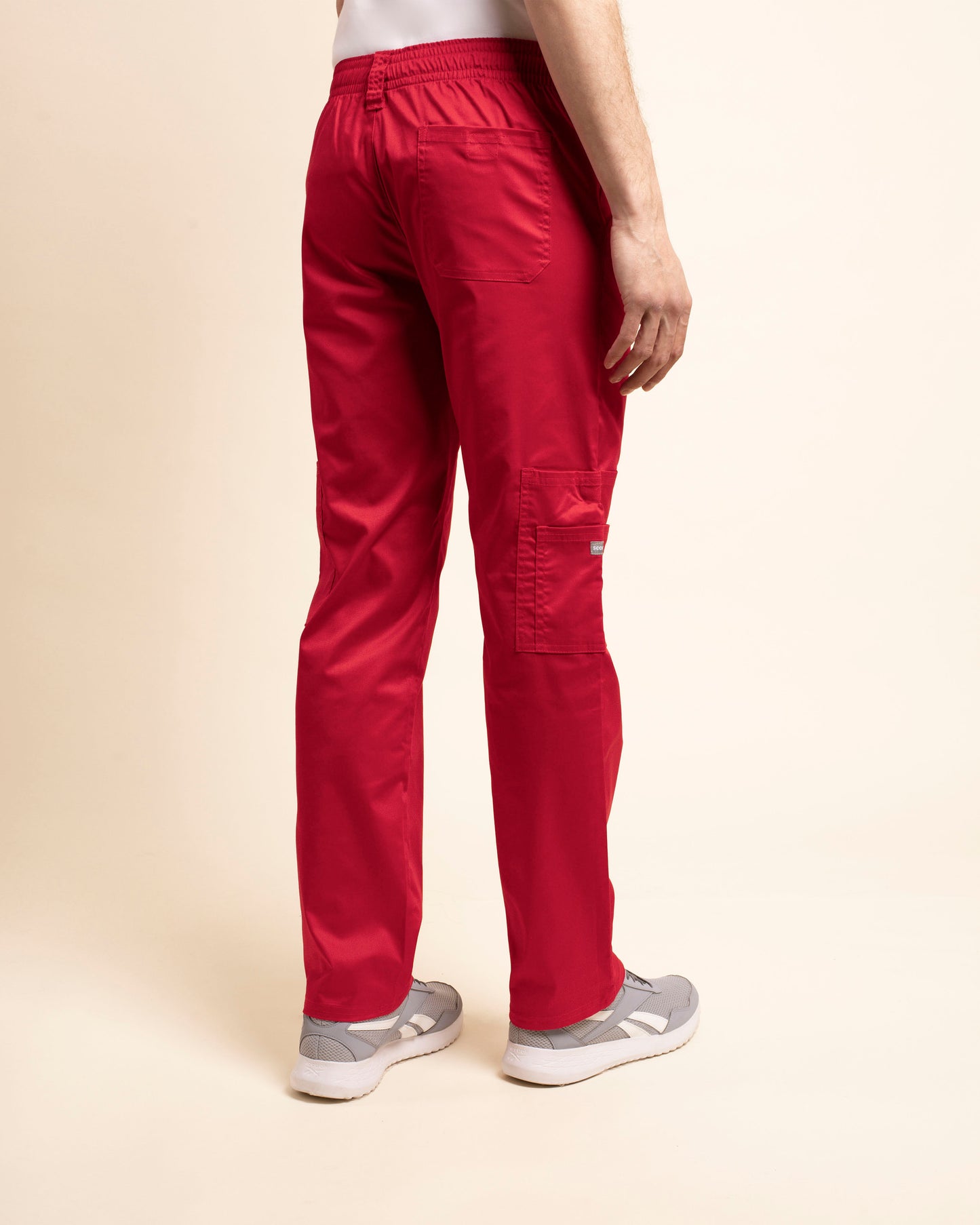 PANTALÓN HOMBRE WORK ROJO