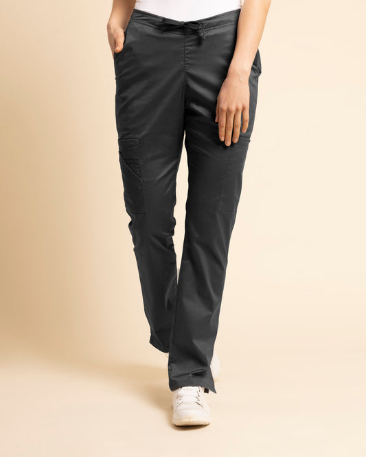 PANTALON MUJER WORK GRIS