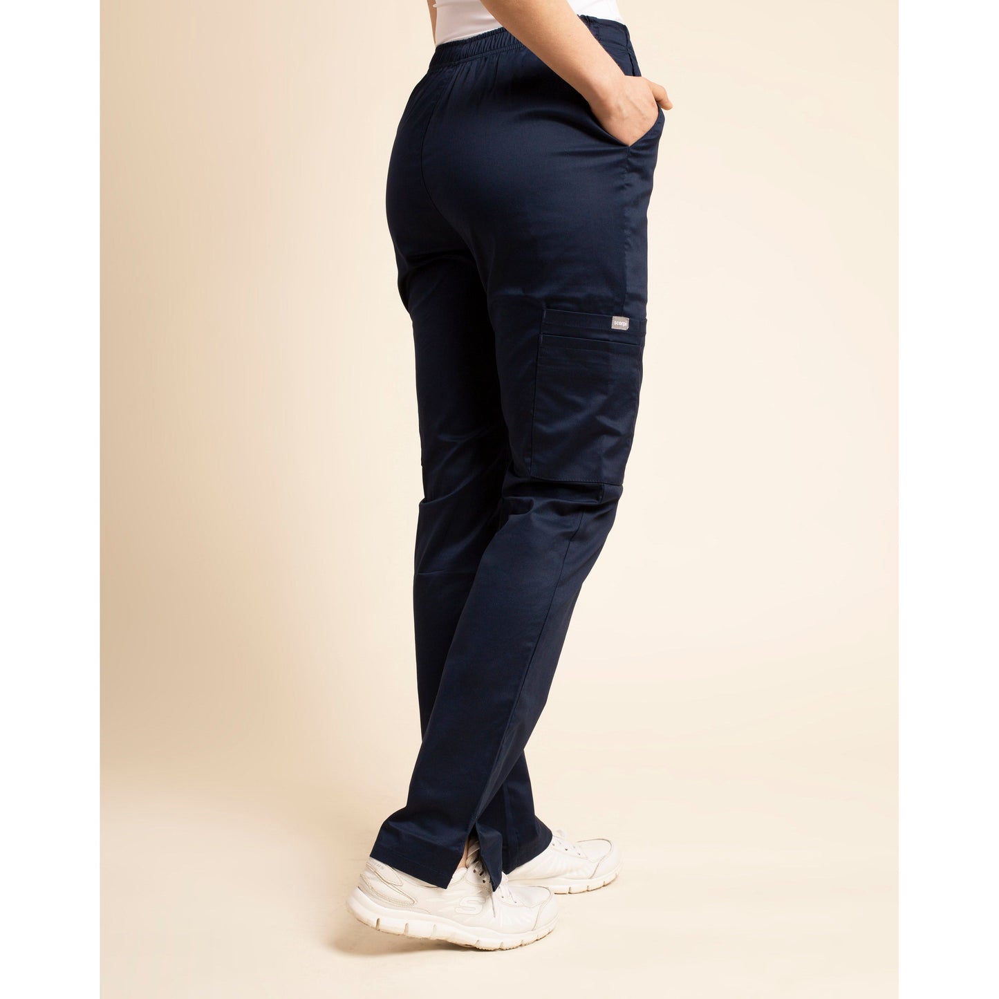 PANTALON MUJER WORK MARINO