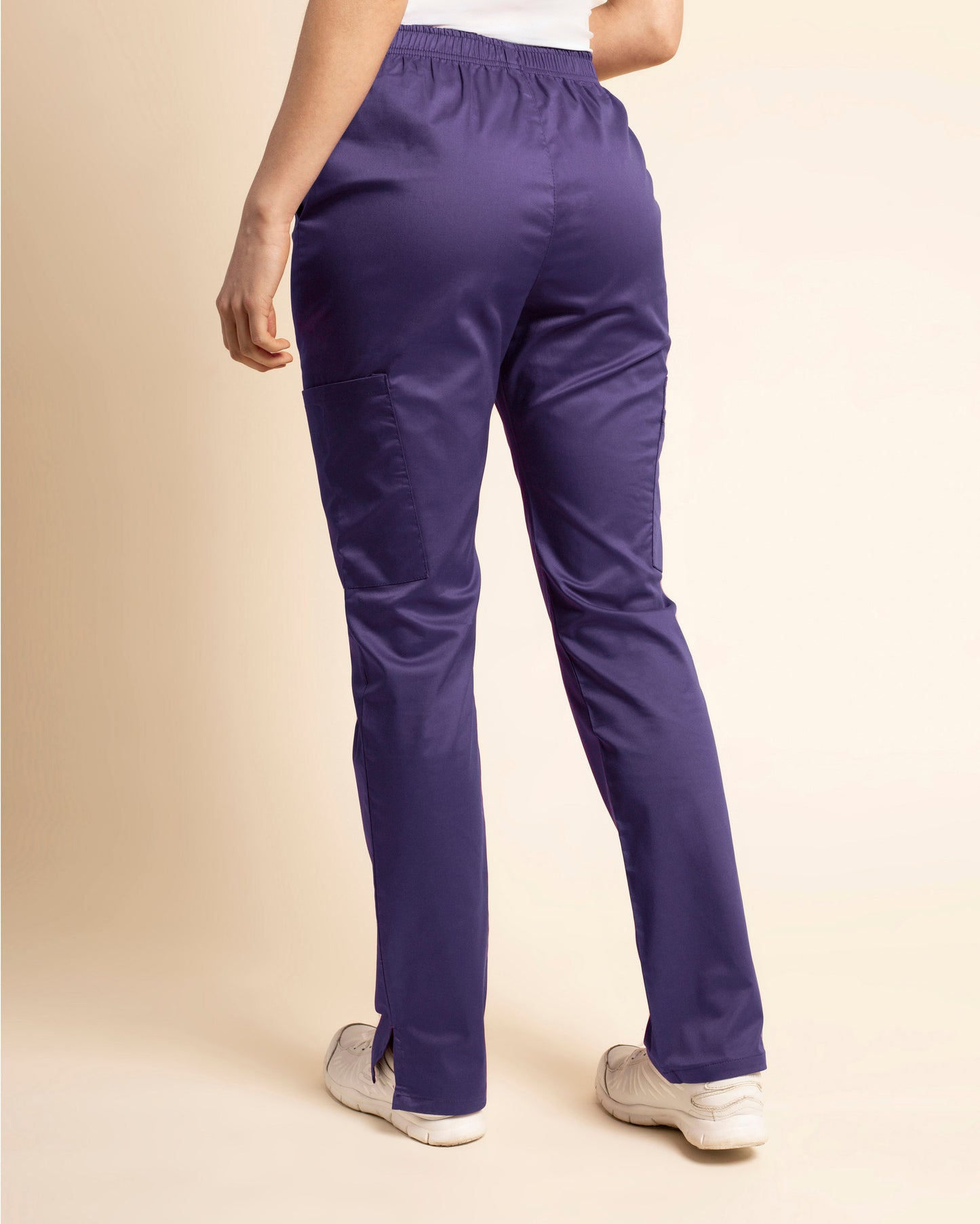 PANTALÓN MUJER WORK MORADO