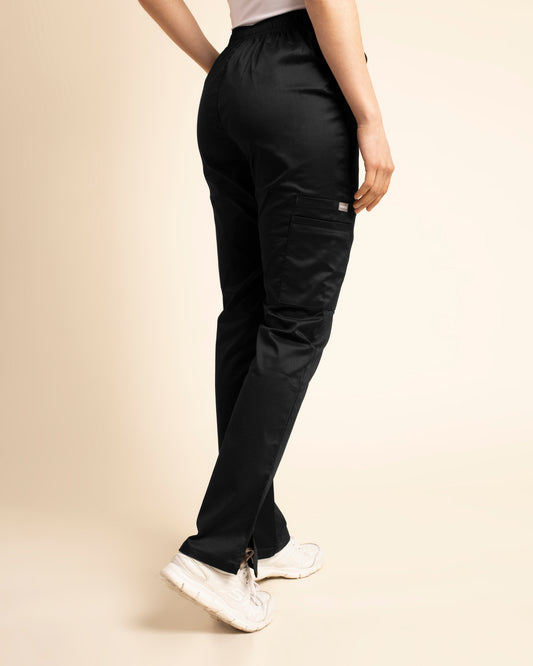 PANTALON MUJER WORK NEGRO