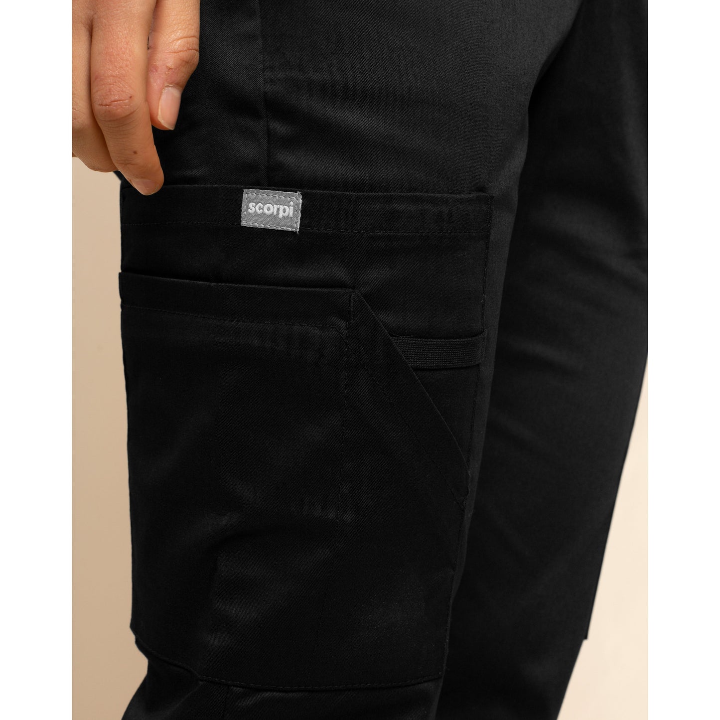 PANTALON MUJER WORK NEGRO