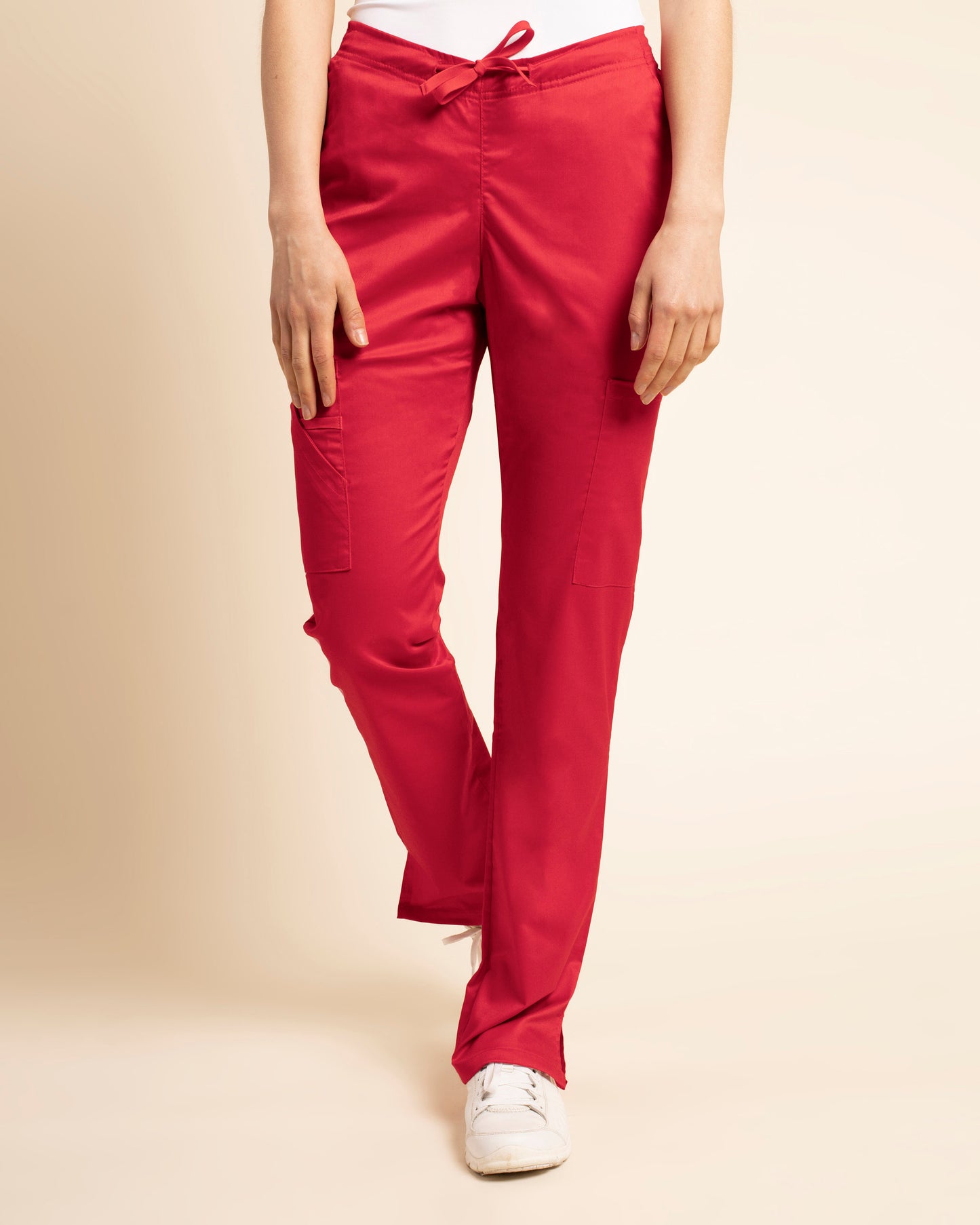 PANTALÓN MUJER WORK ROJO