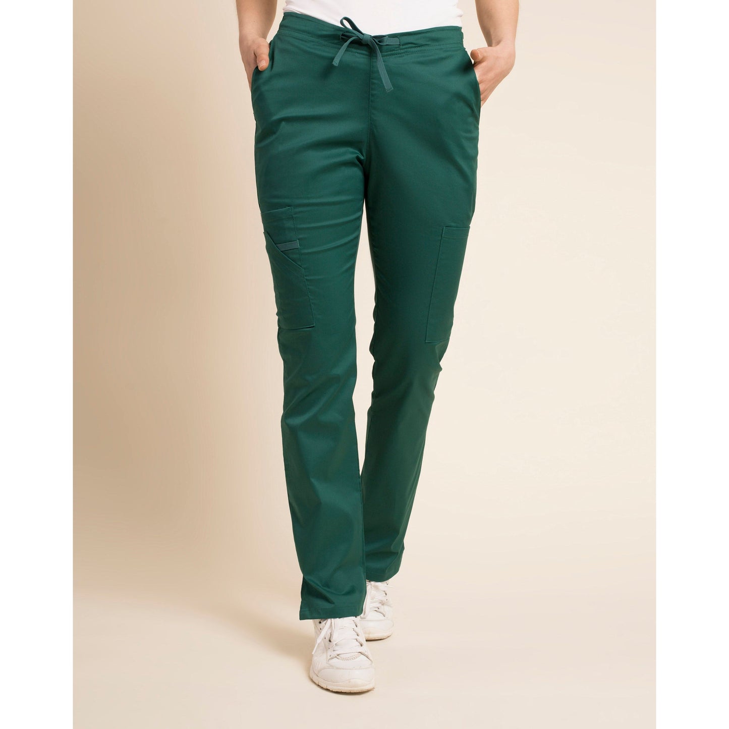 PANTALON MUJER WORK VERDE