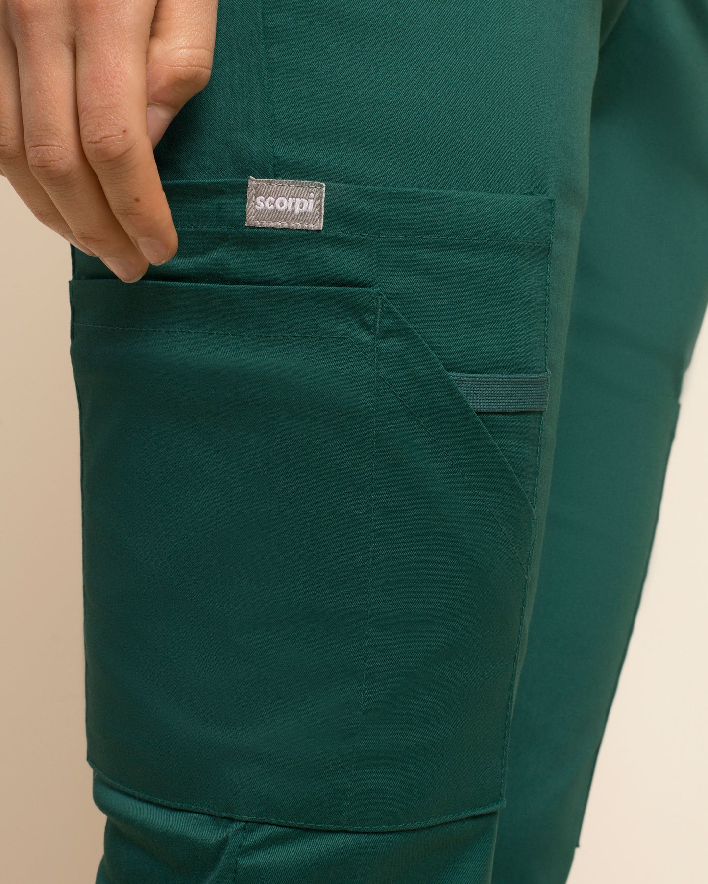 PANTALON MUJER WORK VERDE