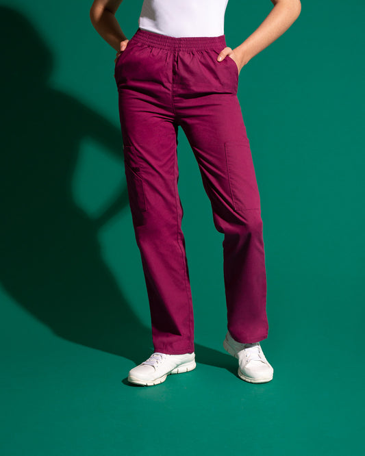 PANTALÓN MUJER BASIC BURDEO