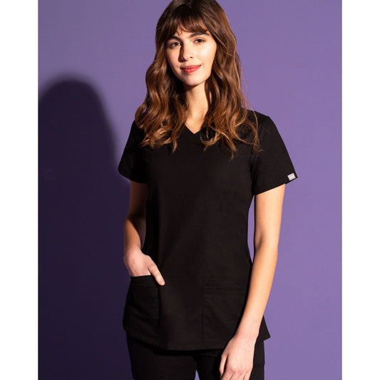 TOP MUJER BASIC NEGRO