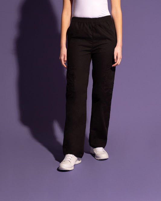 PANTALÓN MUJER BASIC NEGRO