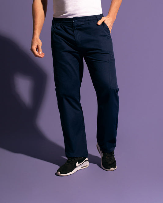 PANTALÓN HOMBRE BASIC MARINO