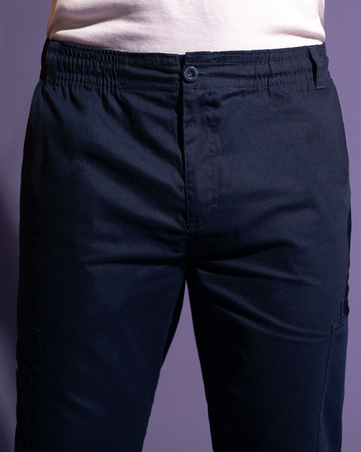 PANTALÓN HOMBRE BASIC MARINO