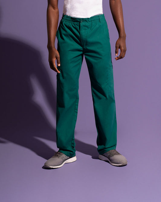 PANTALÓN HOMBRE BASIC VERDE