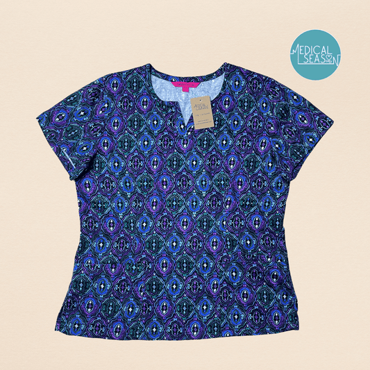 Top "Mandala Blue" Talla L